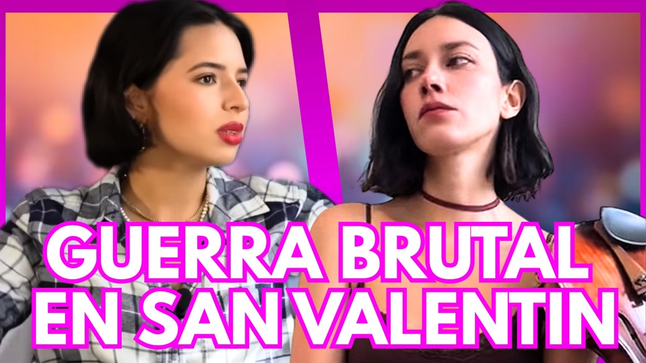 LA VIOLINISTA y ÁNGELA AGUILAR ¡FRENTE A FRENTE EN PLENO SAN VALENTIN! ¡GU3RRA BRUTAL!