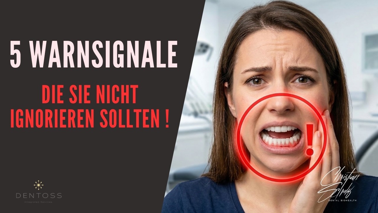 5 Warnsignale im Mund, die sie nicht ignorieren sollten!