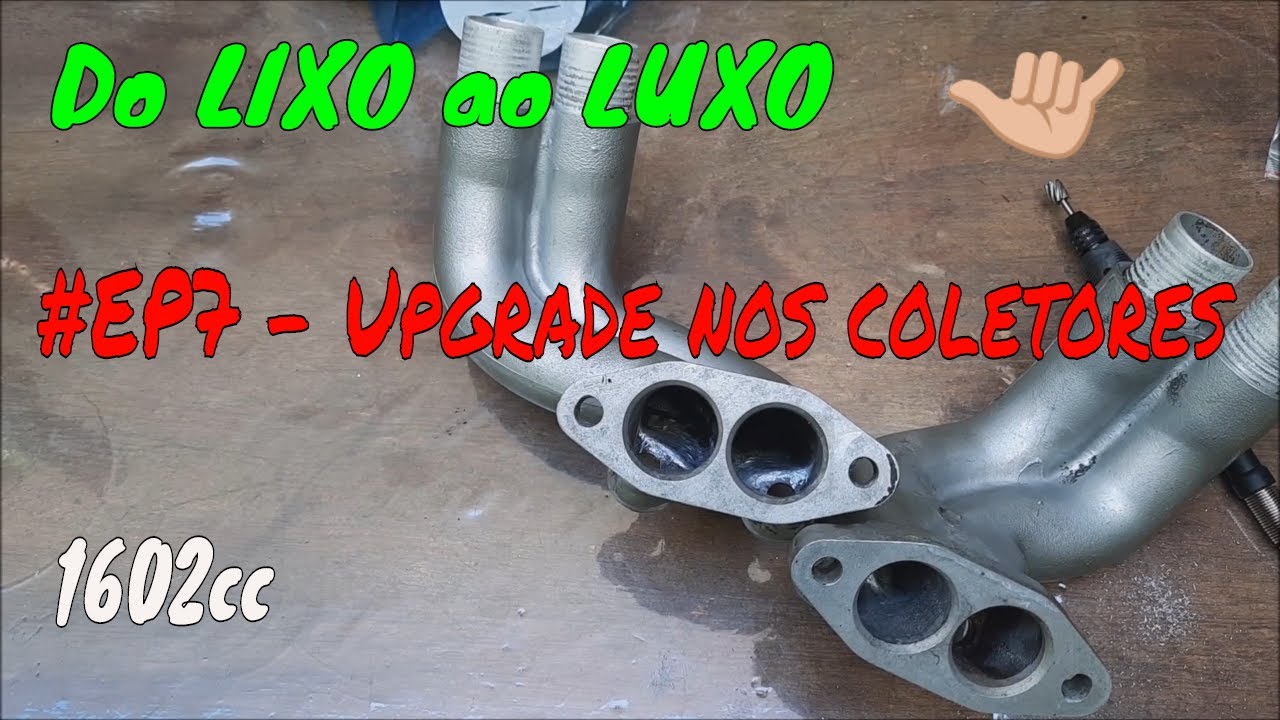 Do LIXO ao LUXO - #EP7 - Melhoria dos coletores originais VW Kombi !