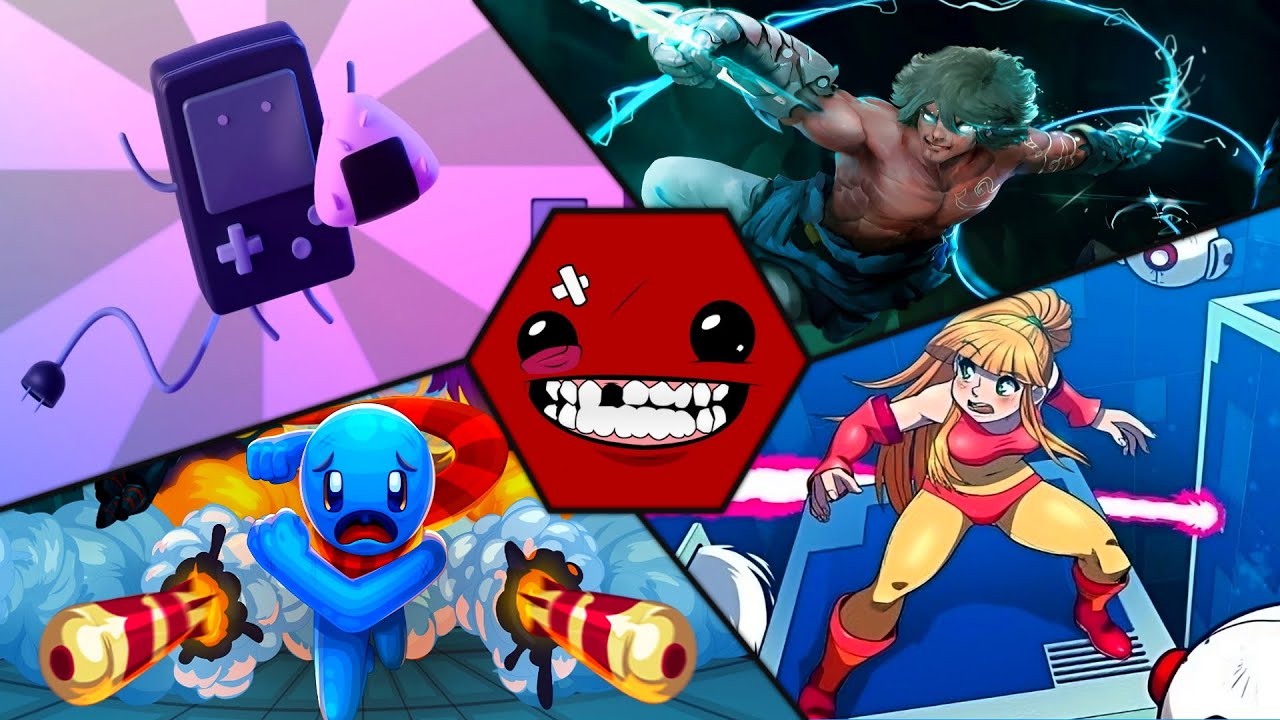 TOP 14 AWESOME Indie Games Like SUPER MEAT BOY (Precision Platformers) for PC 💖