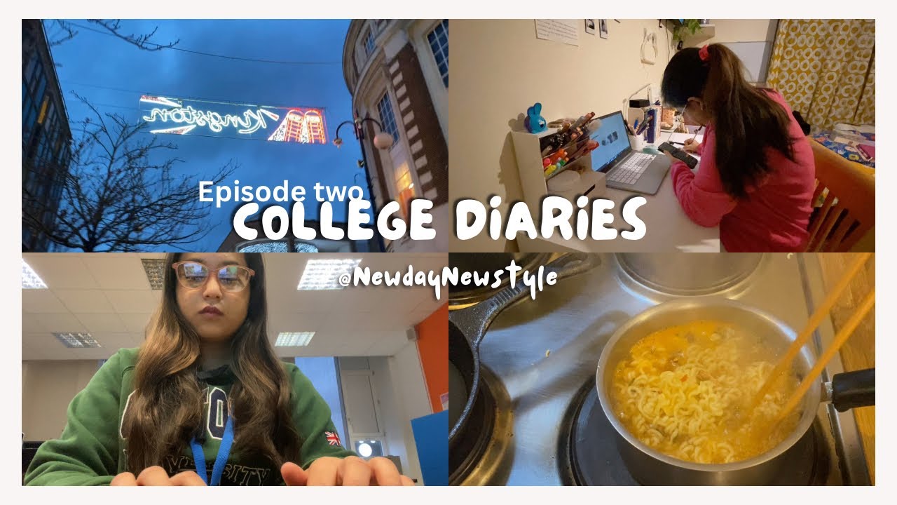 College Diaries Episode 2 | College Routines Vlog | New day New style