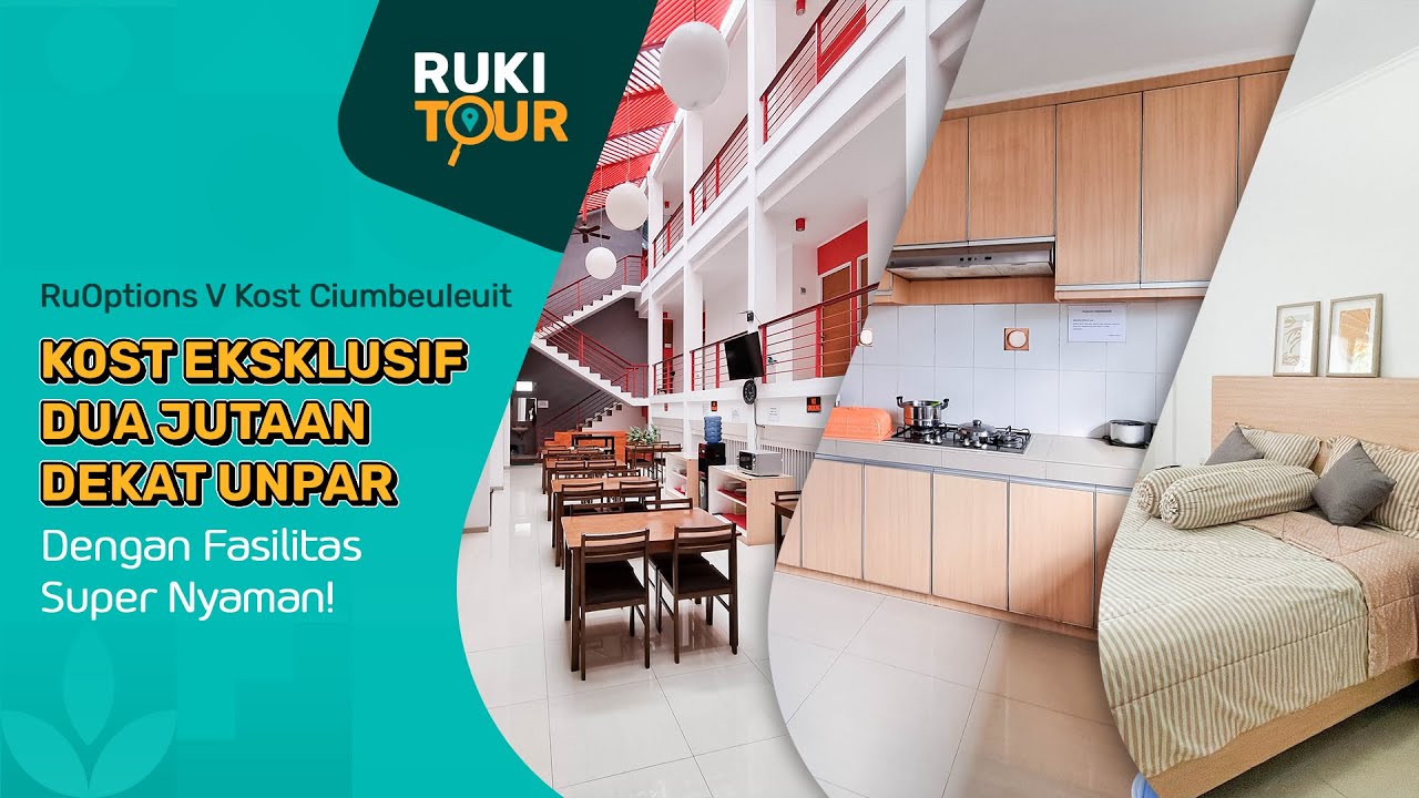 KOST EKSKLUSIF DUA JUTAAN DEKAT UNPAR DENGAN FASILITAS SUPER NYAMAN? | RuOptions V Kost Ciumbuleuit