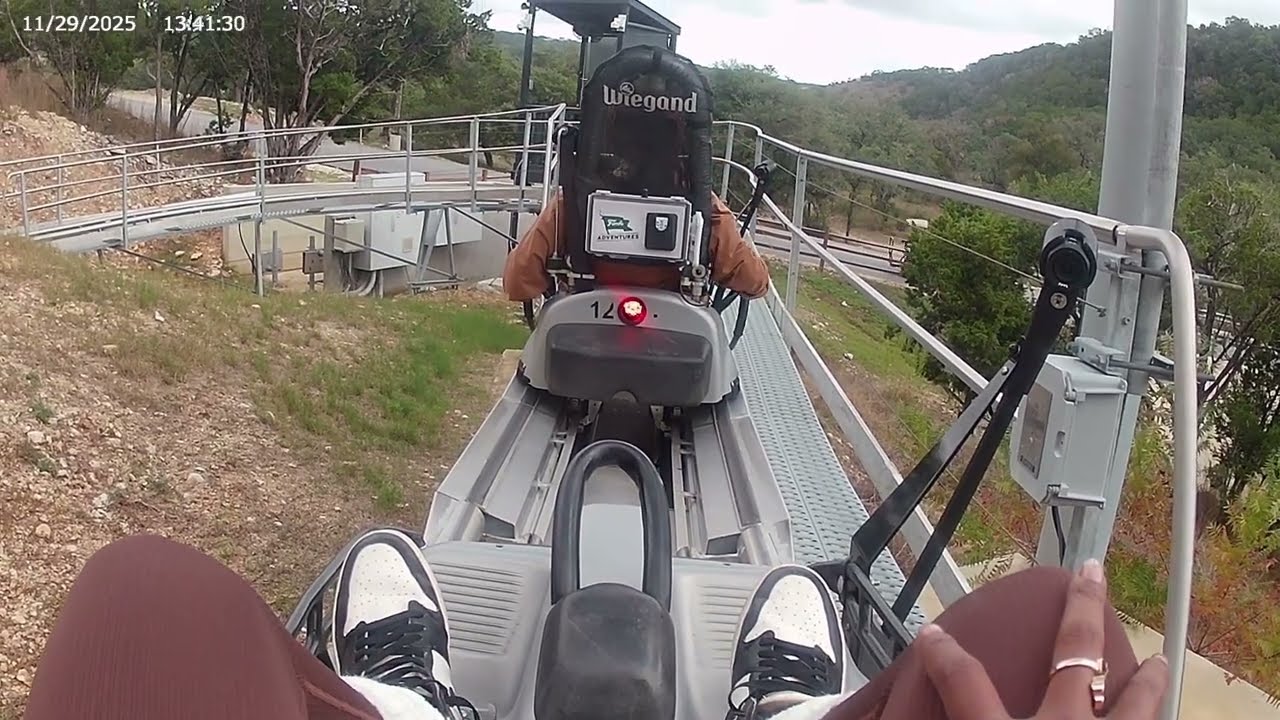 Cliff Carver POV Ride | Real Reactions with My Twin