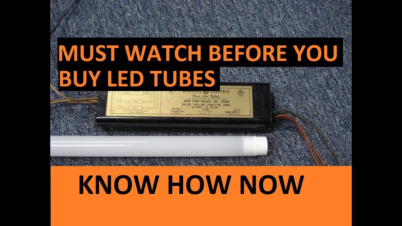 LED Tubes + Ballast May Not Reduce Energy Costs