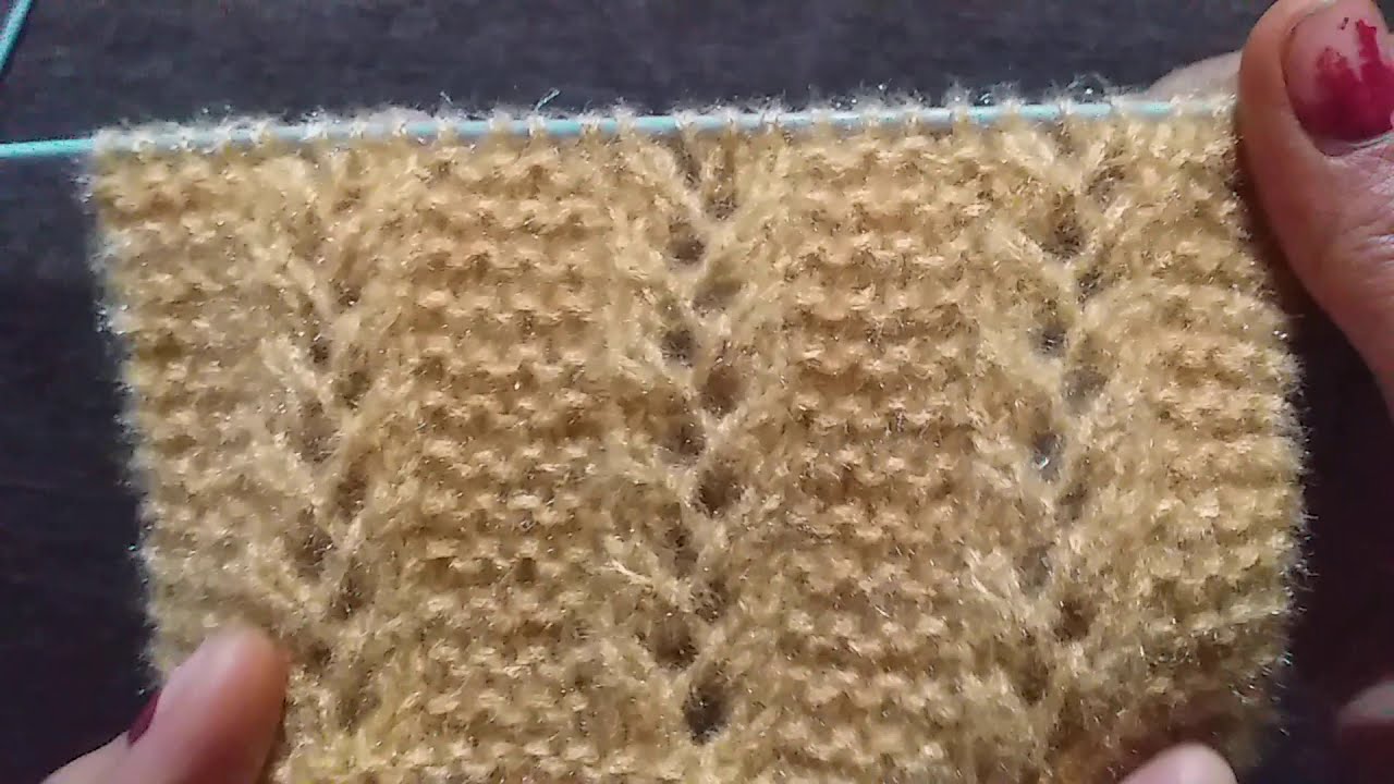 Very Beautiful Knitting Stitch Pattern For All Project