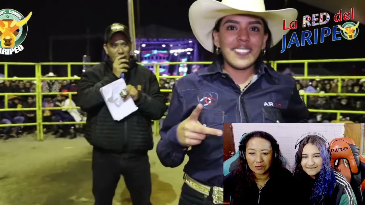 MADRE E HIJA 🇵🇪 REACCIONAN :4 MUJERES QUE MONTAN TOROS DE REPARO Y SE HACEN PRESENTES EN EL JARIPEO