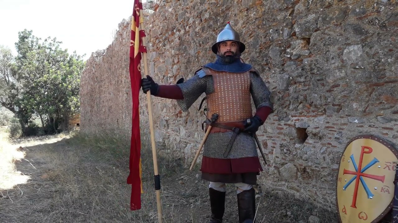 Byzantine reenactment: army higher officer - 14th century (1320-1340)