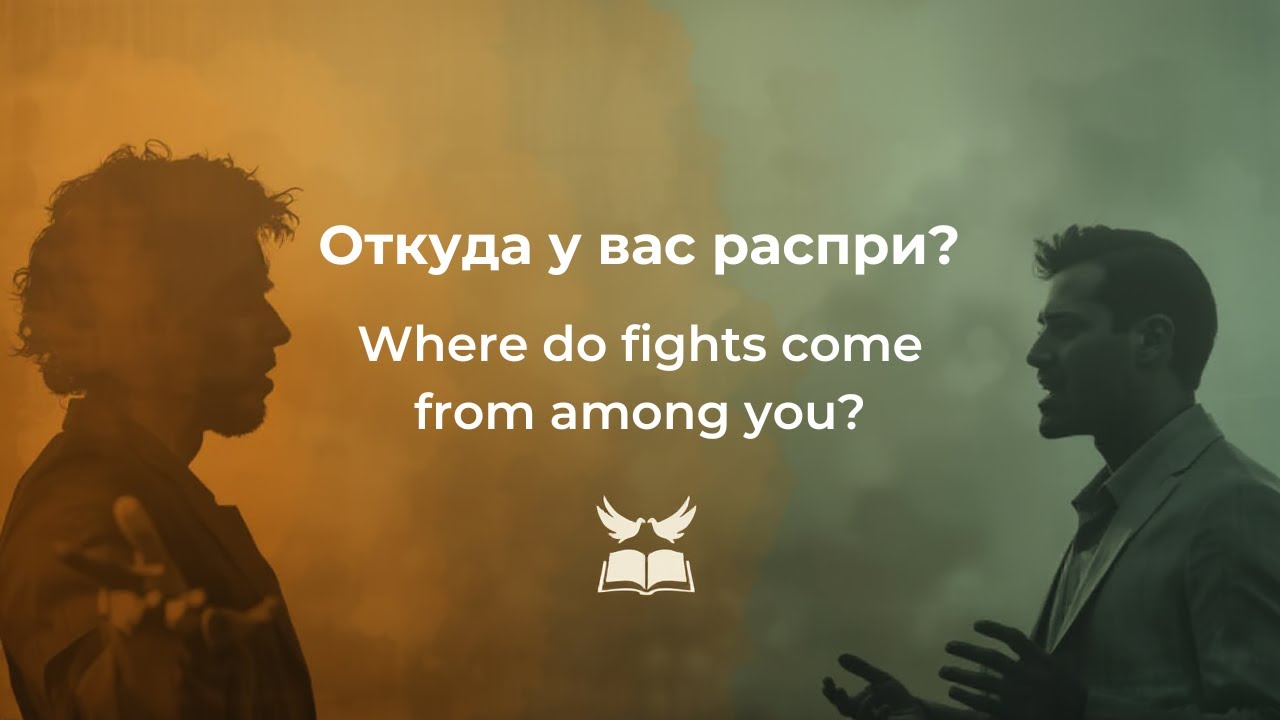 Откуда у вас распри? Where do fights come among you?