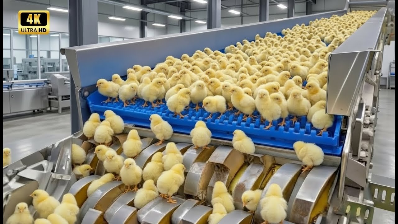 SHOCKING | How Fragile Eggs Become Millions of Chicks | Industrial Hatchery Mass Production