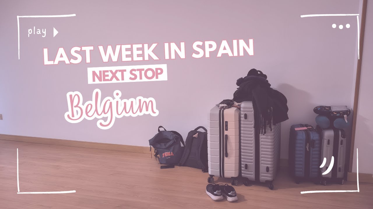 Прошлая неделя в Испании ✈️ Следующая остановка: Бельгия ✈️