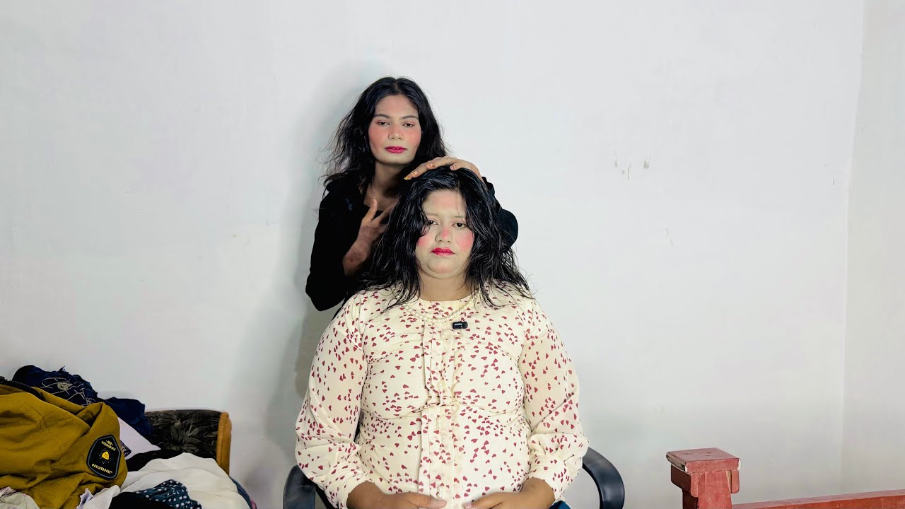 Asmr doing My Head massage 💆 for saleep