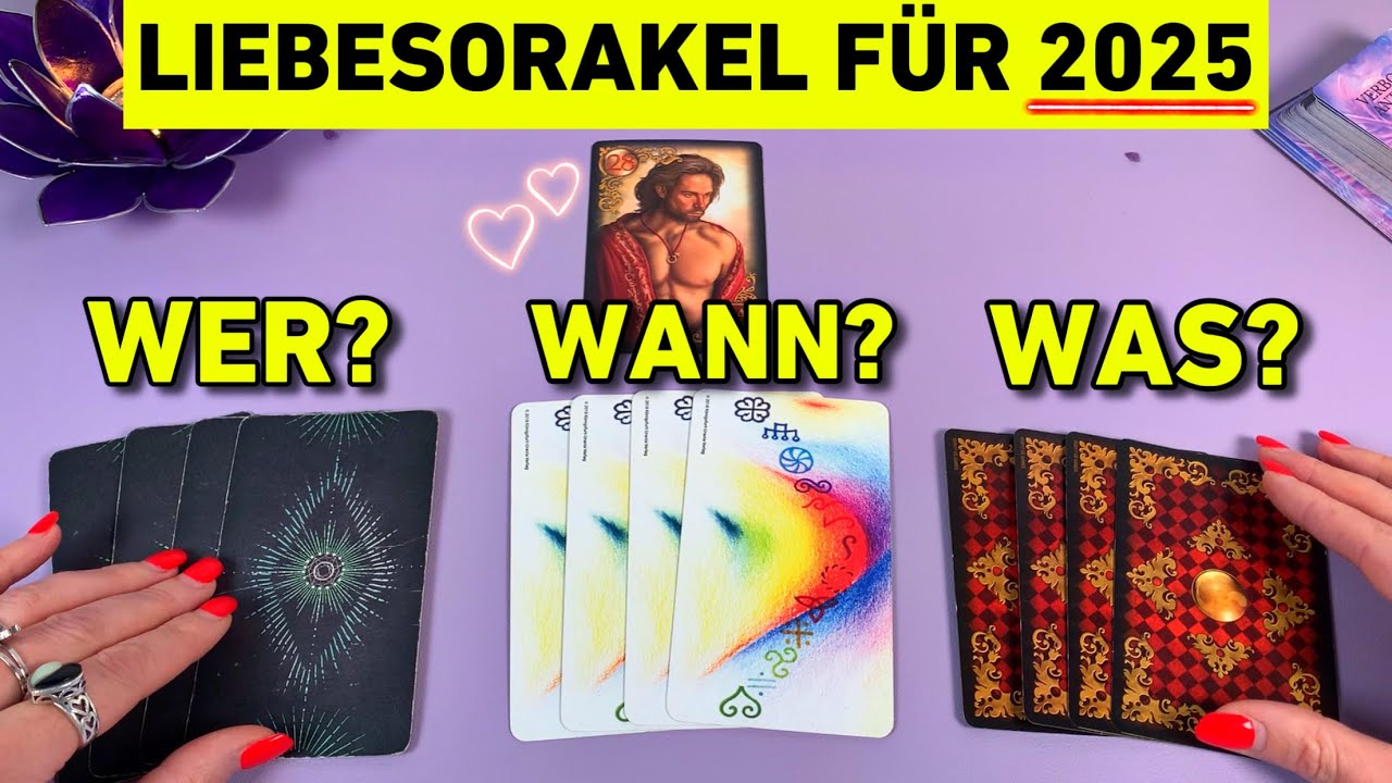 Das steht dir 2025 in der LIEBE bevor ❤️ WER, WANN und WAS wird aus Euch...
