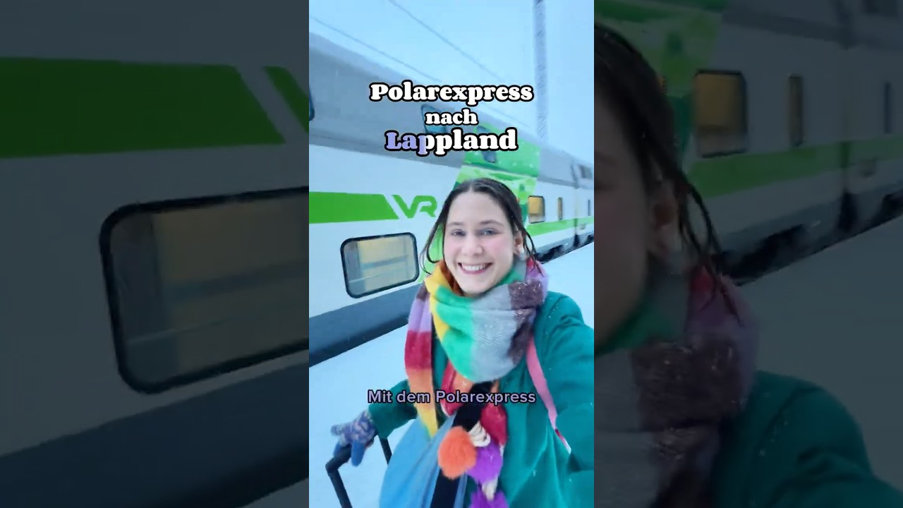 POLAREXPRESS nach LAPPLAND?!😳 #reisen