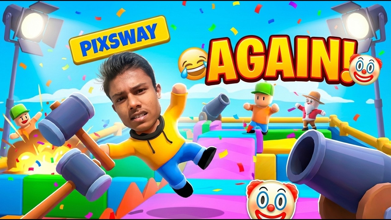 AGAIN PLAYING STUMBLE GUYS 😱 and This happened !!