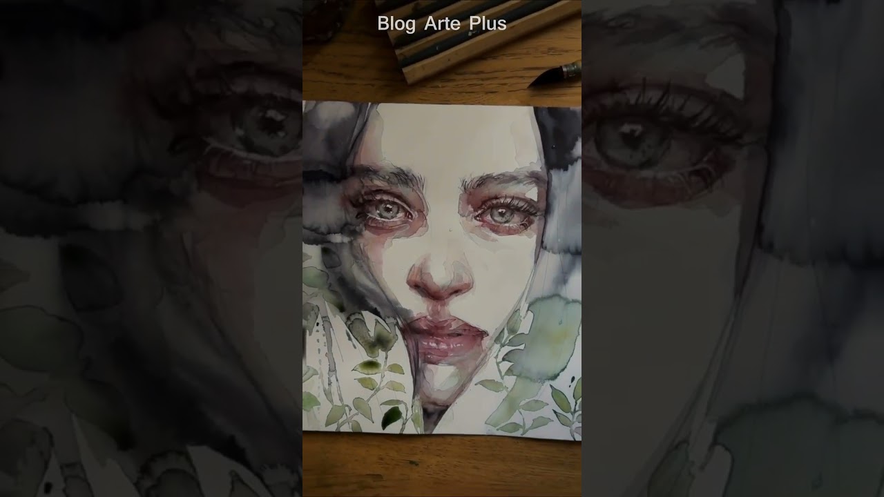 Агнес Сесиль, художник-акварелист