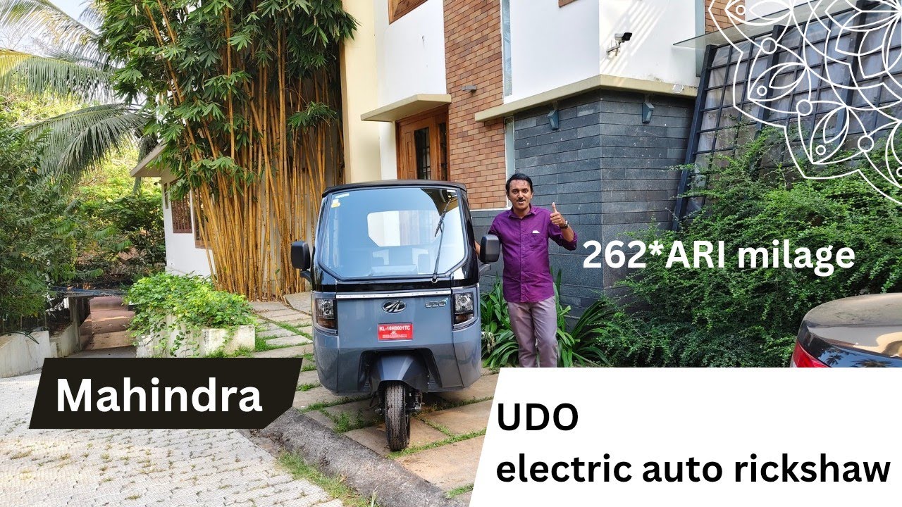262KM Range! Mahindra UDO Electric Auto Full Details | Price | Battery | Range🔥Real Road Range 200KM