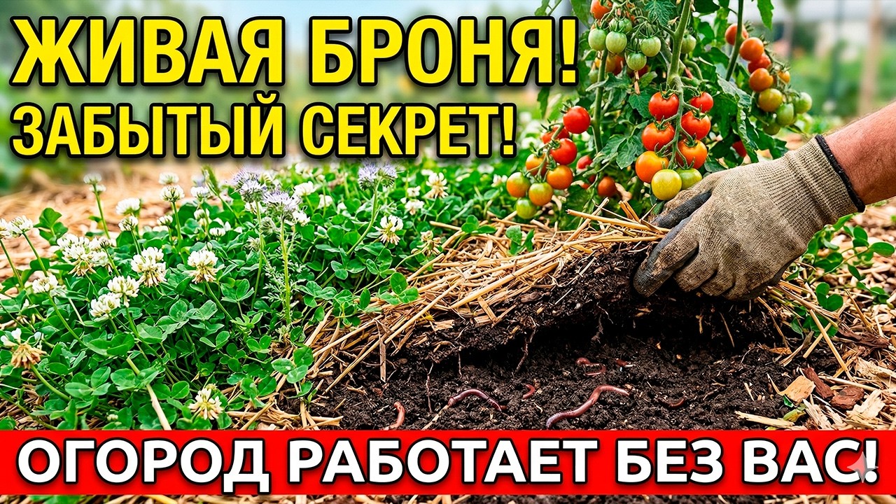 Живая Броня для Огорода: Забытая Технология, Которая Работает без Вас