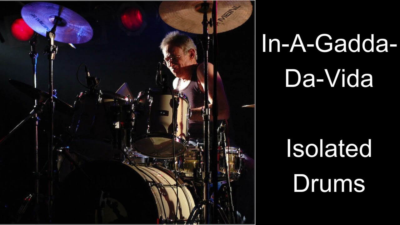 Iron Butterfly In A Gadda Da Vida Isolated Drums