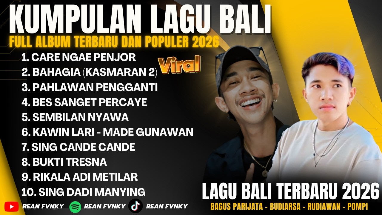TOP 10 LAGU BALI TERBARU DAN POPULER 2026 - LAGU BALI FULL ALBUM TERBAIK