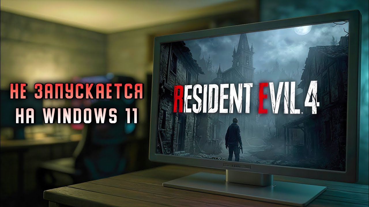НЕ ЗАПУСКАЕТСЯ Resident Evil 4 (2023) на Windows 11 24H2\25H2 | Fix RE4 for Windows 11