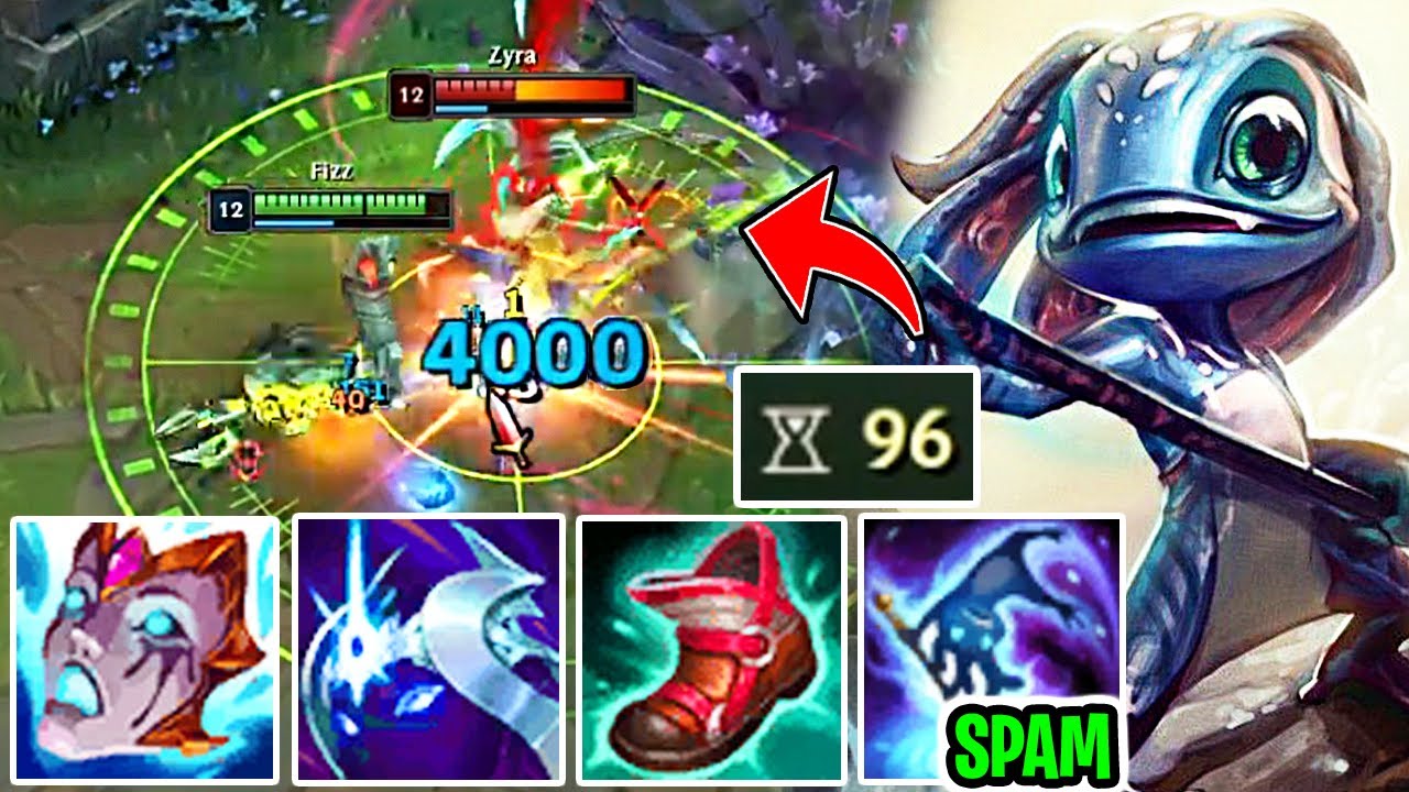 MAX ABILITY HASTE FIZZ IS UNSTOPPABLE THIS PATCH IN SEASON 12 | Fizz Guide S12 - League Of Legends