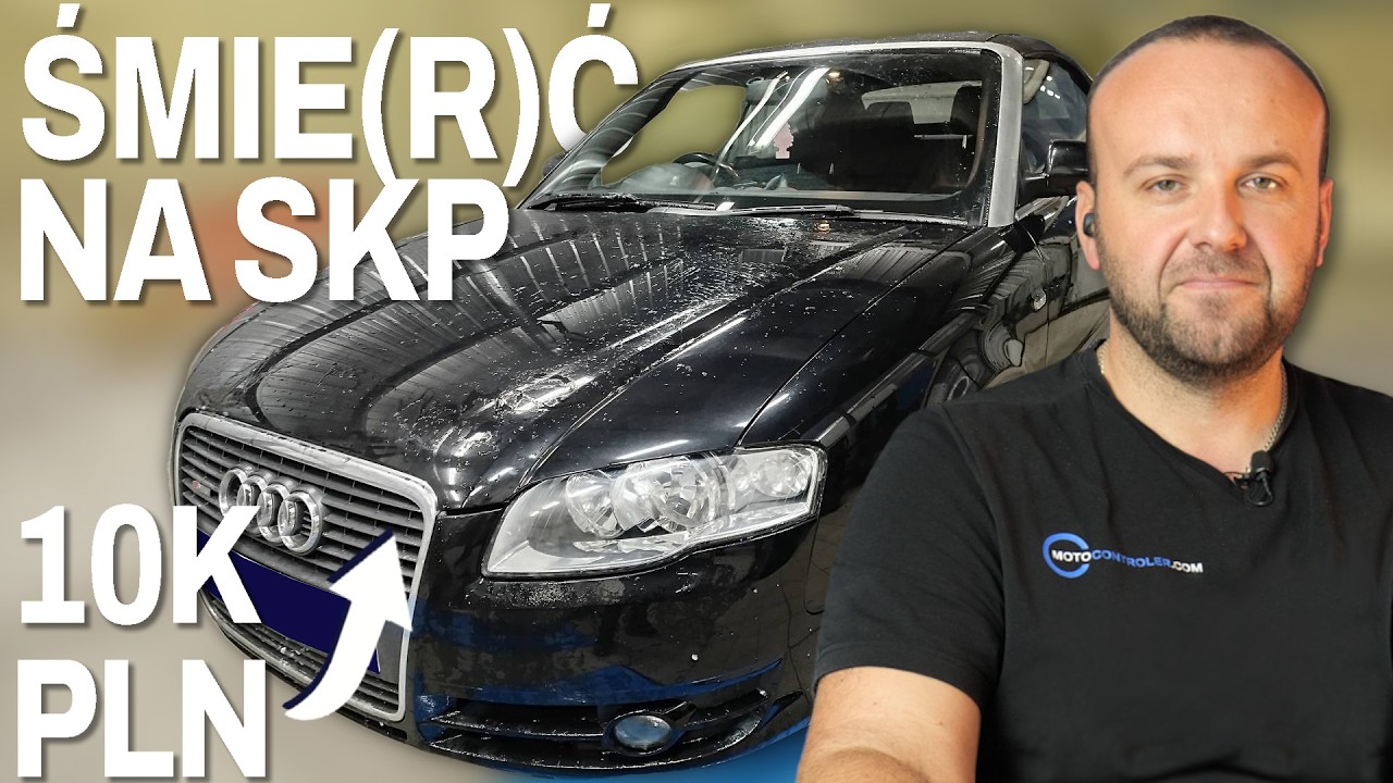 Mistrzostwo fuszerki - Audi A4 Cabrio 1.8 TFSI 163 KM 2007 rok 300000 km 10000 zł