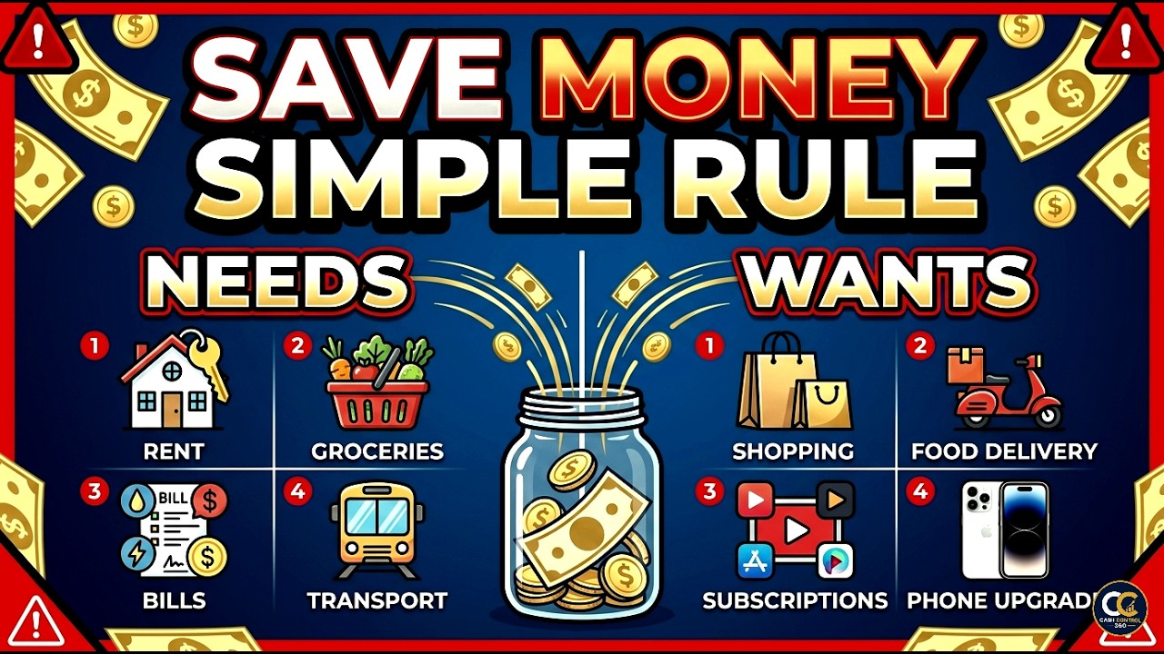 Needs vs. Wants: The Simple Rule That Saves You Money