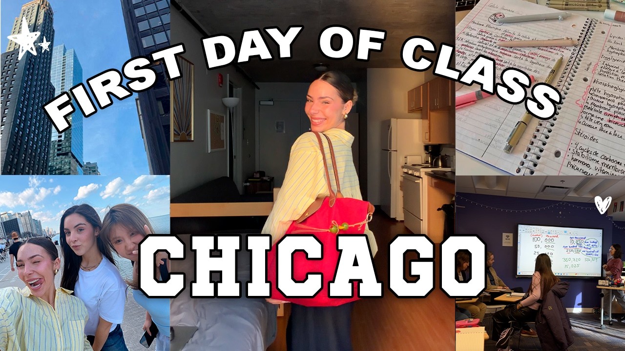 Así fue mi primer día de clases en Chicago📚🇺🇸
