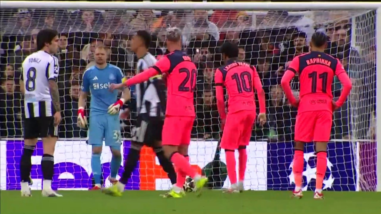 Lo que no se vio del empate del FC BARCELONA en NEWCASTLE