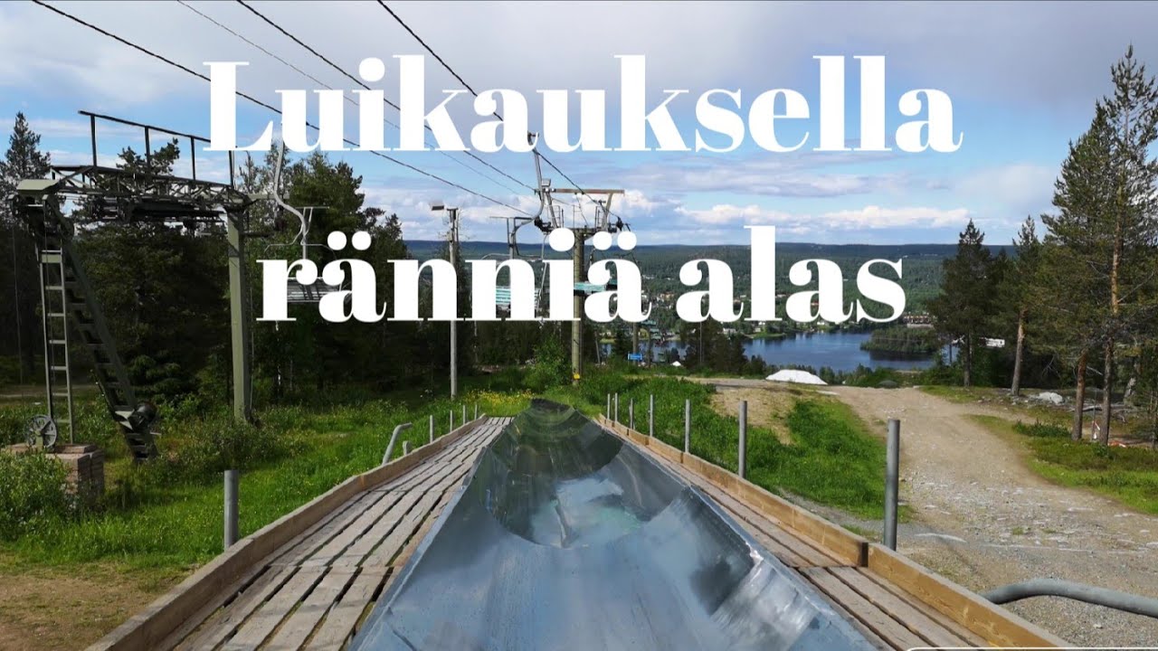 Jänniä hetkiä Ounasvaara kesäkelkkarata melkein sattui Teemua leukaan 😬