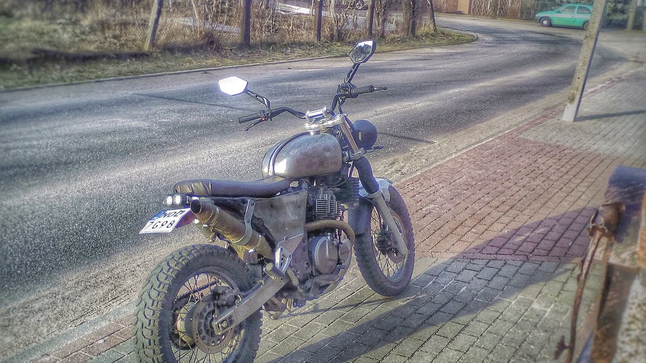Suzuki XF 650 Freewind Scrambler build by Szukacz