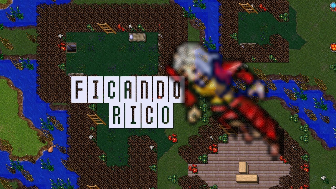 Tibia: Grana EASY em Shadowthorn (Leech e Holy Orchid)