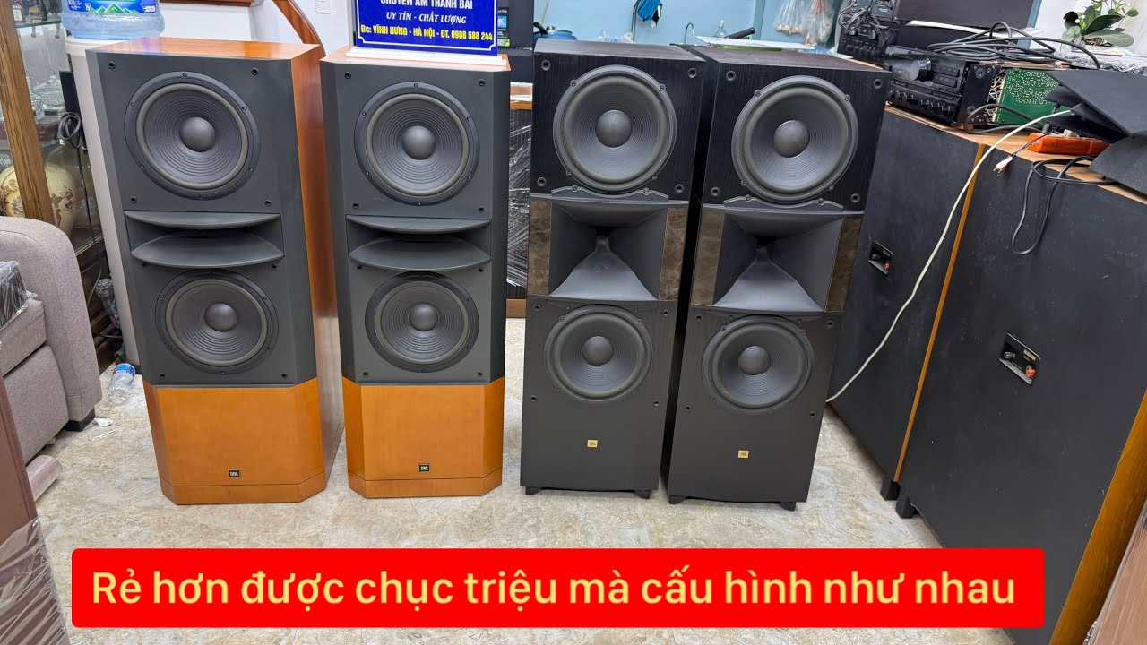 Toàn hàng khủng Mỹ lia |JBL S-3500 |JBL SVA 2100 2 bass 25 vừa nge vừa hát mà giá lại hợp lý cho ae 