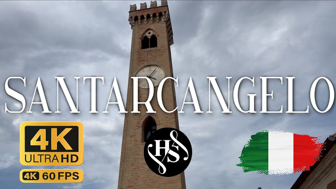 🏰 Walking Tour of Santarcangelo 🇮🇹 | Discover the Hidden Charm of a Historic Emilia-Romagna Village