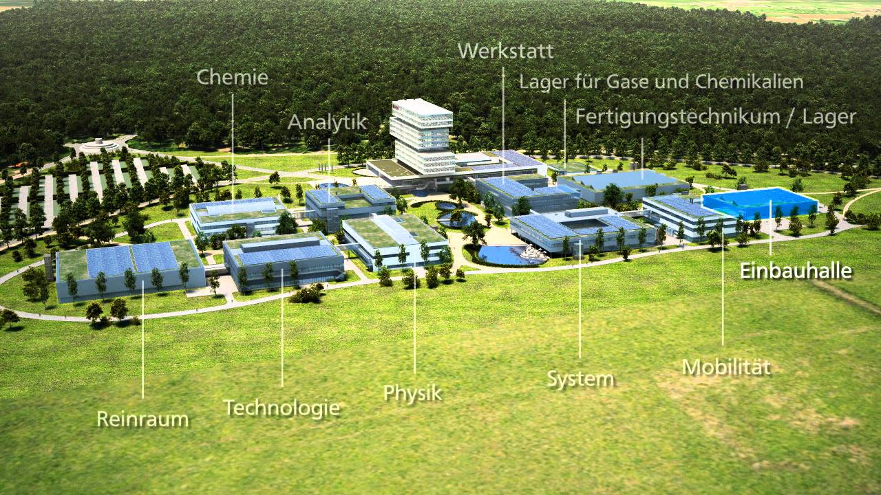 Bosch - künftiges Zentrum für Forschung und Vorausentwicklung in Renningen, Deutschland