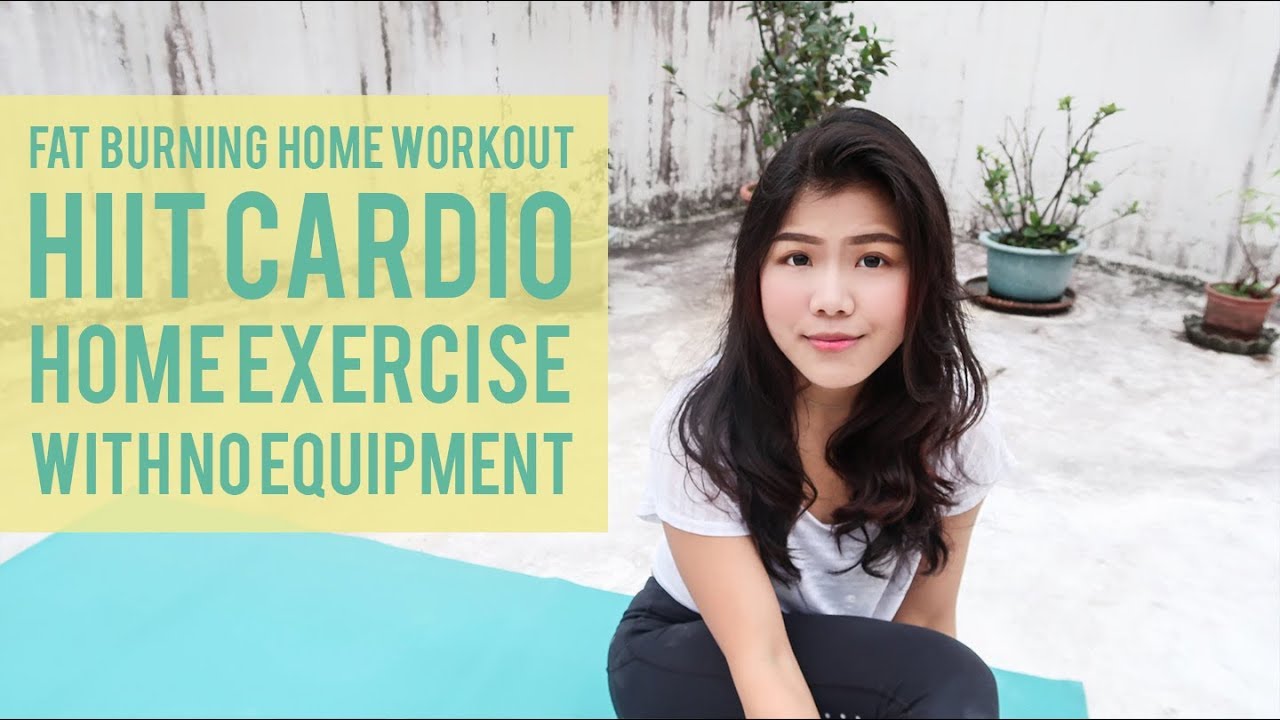 FAT BURNING HOME WORKOUT | HIIT CARDIO WITHOUT EQUIPMENT - Olahraga Cardio Efektif untuk Bakar Lemak