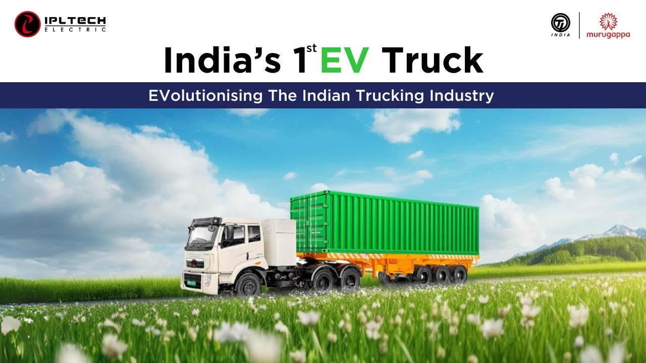 Rhino 5536e: India's 1st Pure EV Truck | Commercial Electric Vehicle | IPL Tech Electric💯