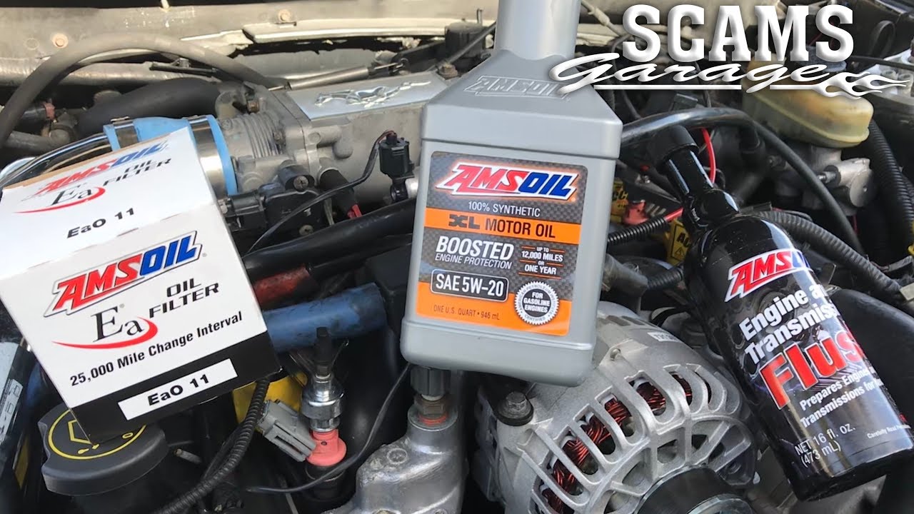 AMSOIL Oil Analysis Sampling / Engine Flush 2002 Mustang 4.6L