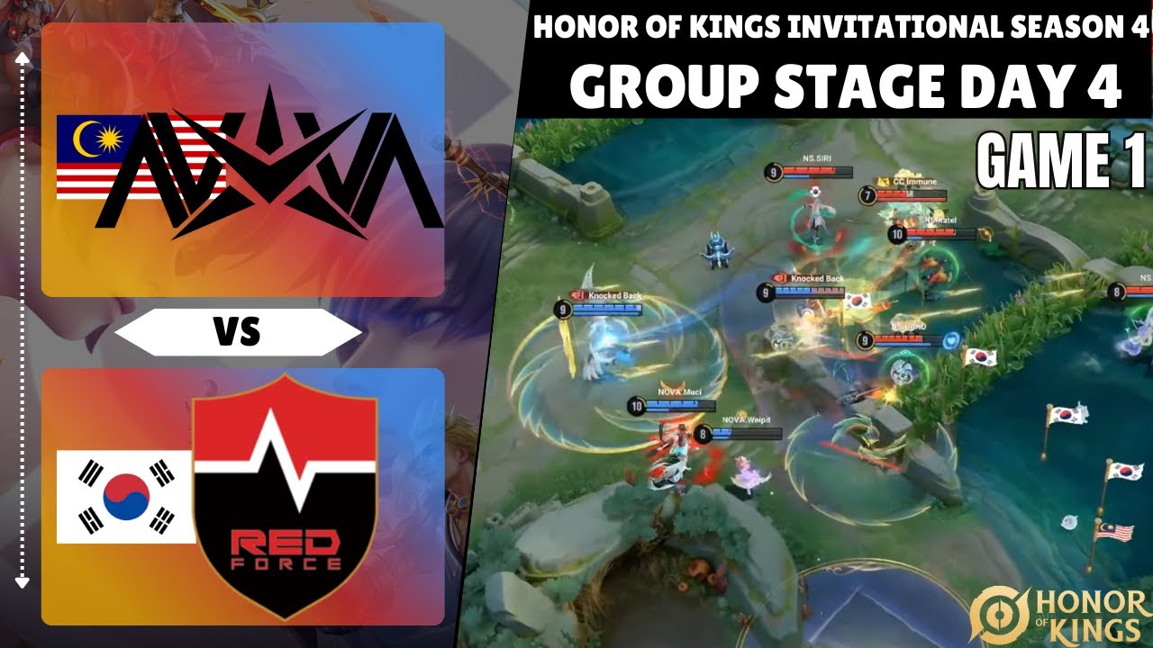 🇲🇾 Nova Esports vs 🇰🇷 Nongshim RedForce | GAME 1 | HIGHLIGHTS | KSI4 | Group Stage Day 4
