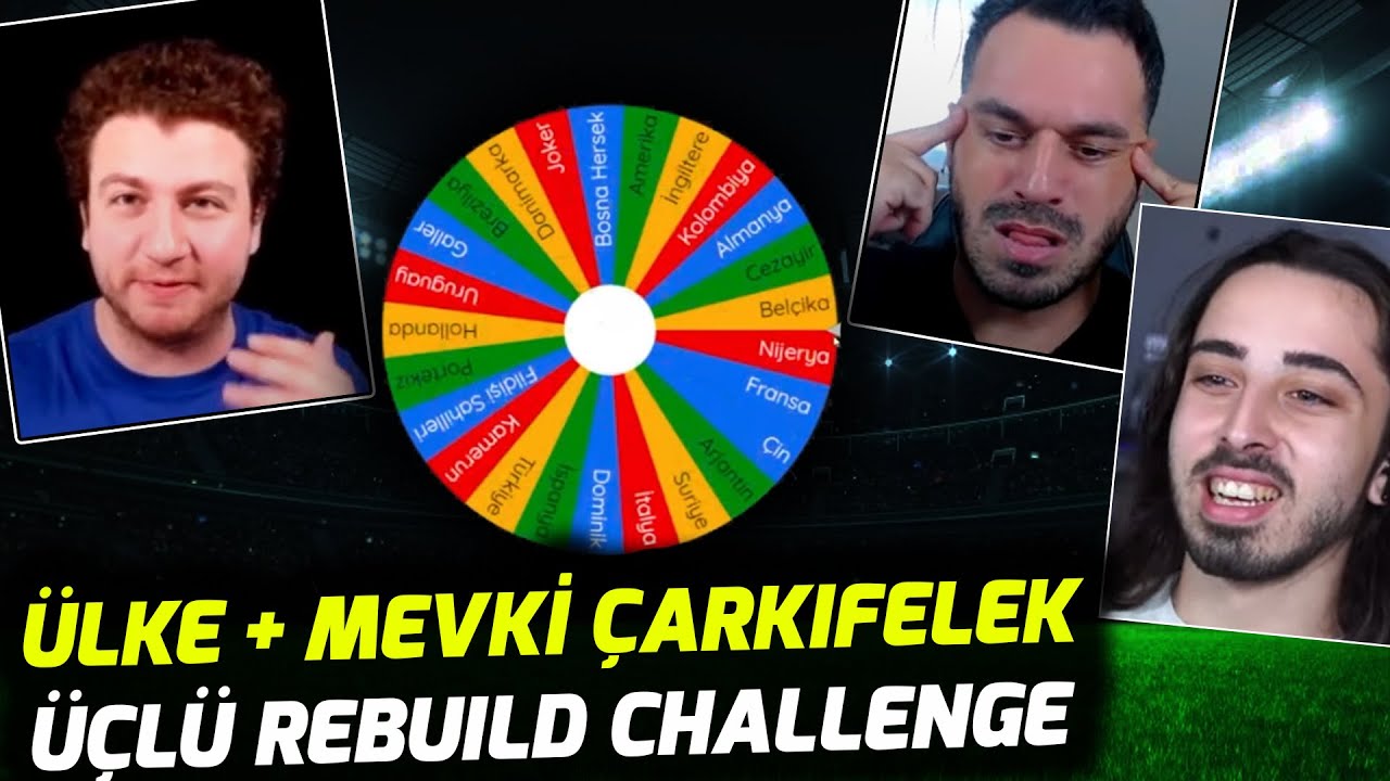 ÖNCE ÜLKE SONRA MEVKİ ÇARKIFELEK ÜCLÜ REBUILD // FİFA 22 KARİYER MODU @ardenpapazyan @UKarakullukcu