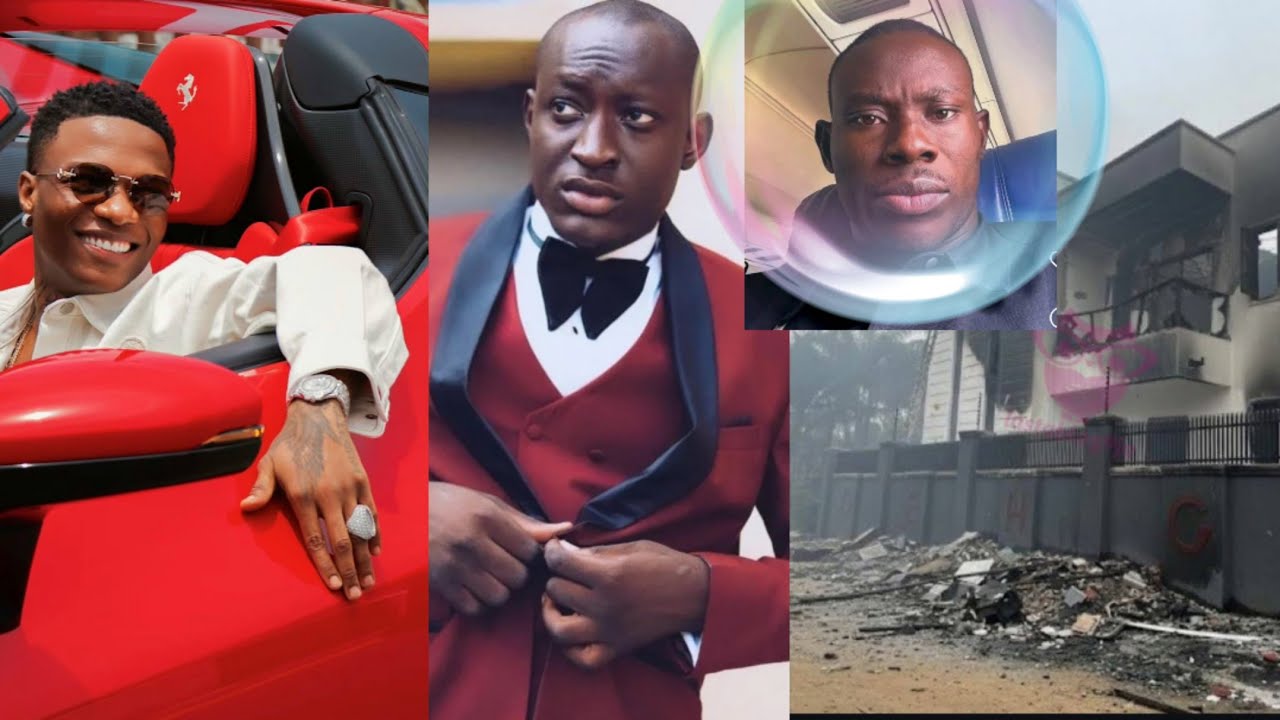 GEHGEH NEW HOUSE BURN 🔥 DOWN AS WIZKID FC BRING DOWN  CARTER EFE ACCOUNT 