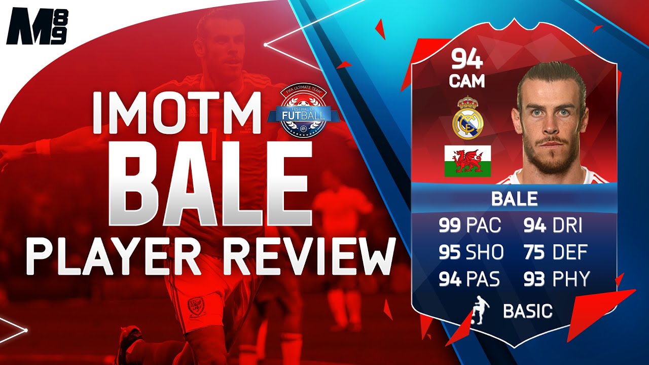 FIFA 16 94 BALE REVIEW! FIFA 16 Ultimate Team Player Review + In Game Stats