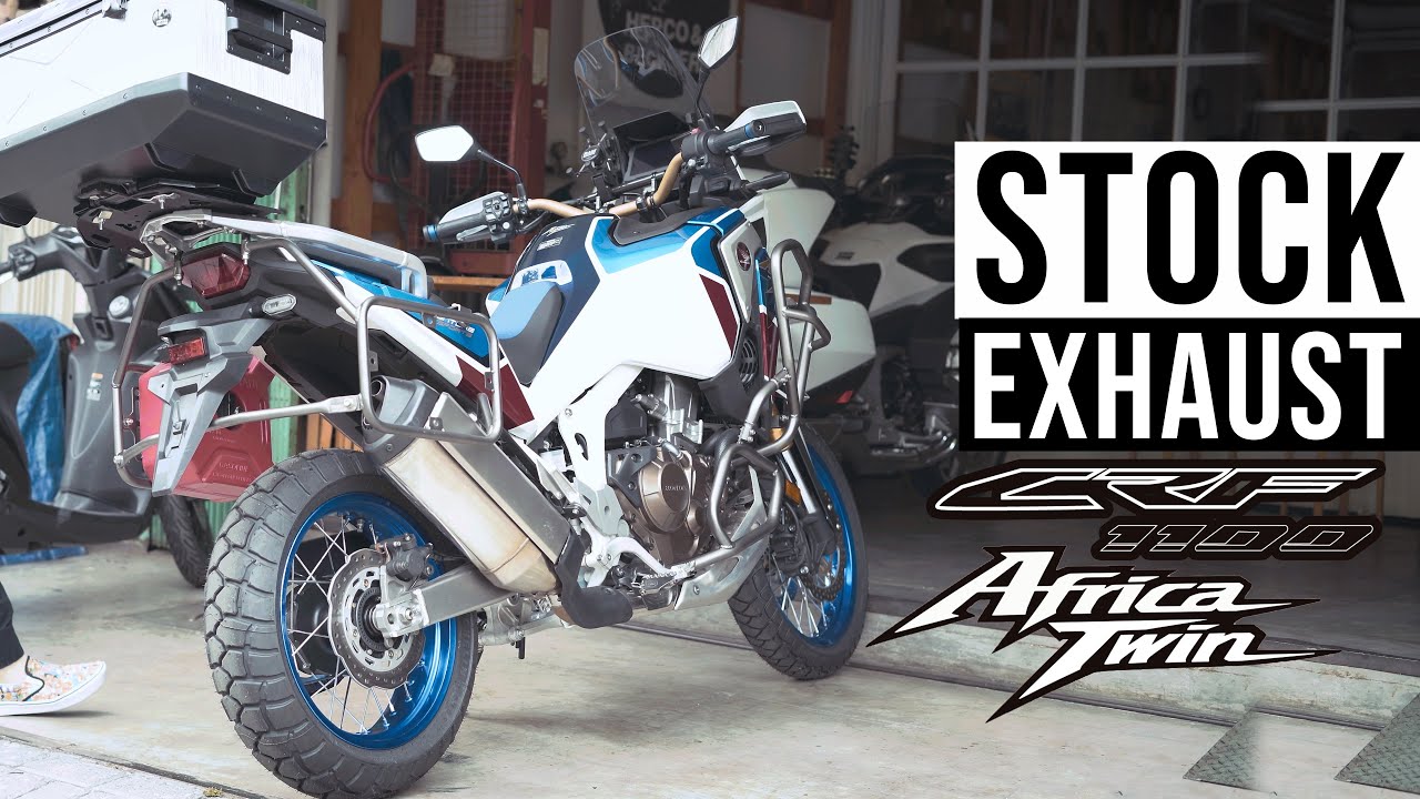 GEBER HONDA AFRICA TWIN! | Exhaust Sound Check | OMURA TV