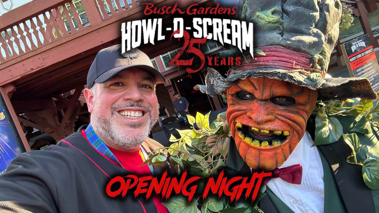 Howl-O-Scream 2024 Opening Night | INSIDE THE HOUSES at Busch Gardens Williamsburg