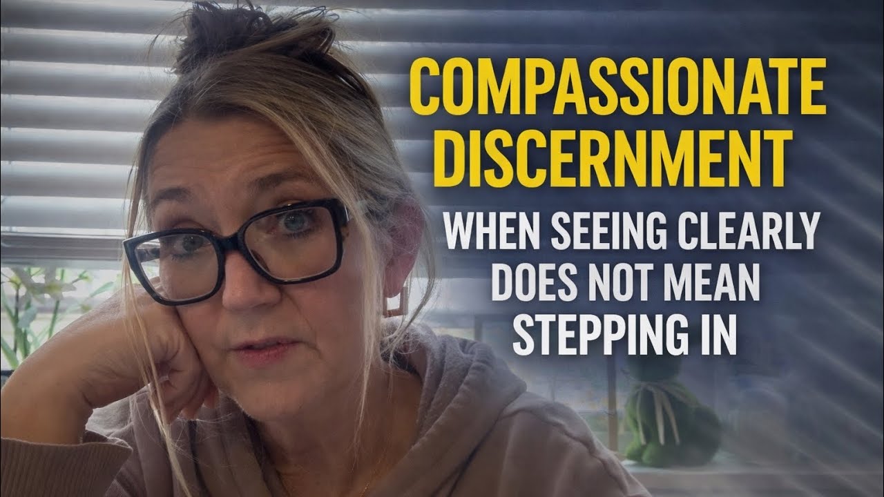 Compassionate Discernment When Seeing Clearly Does Not Mean Stepping In | Not All is Your Assignment