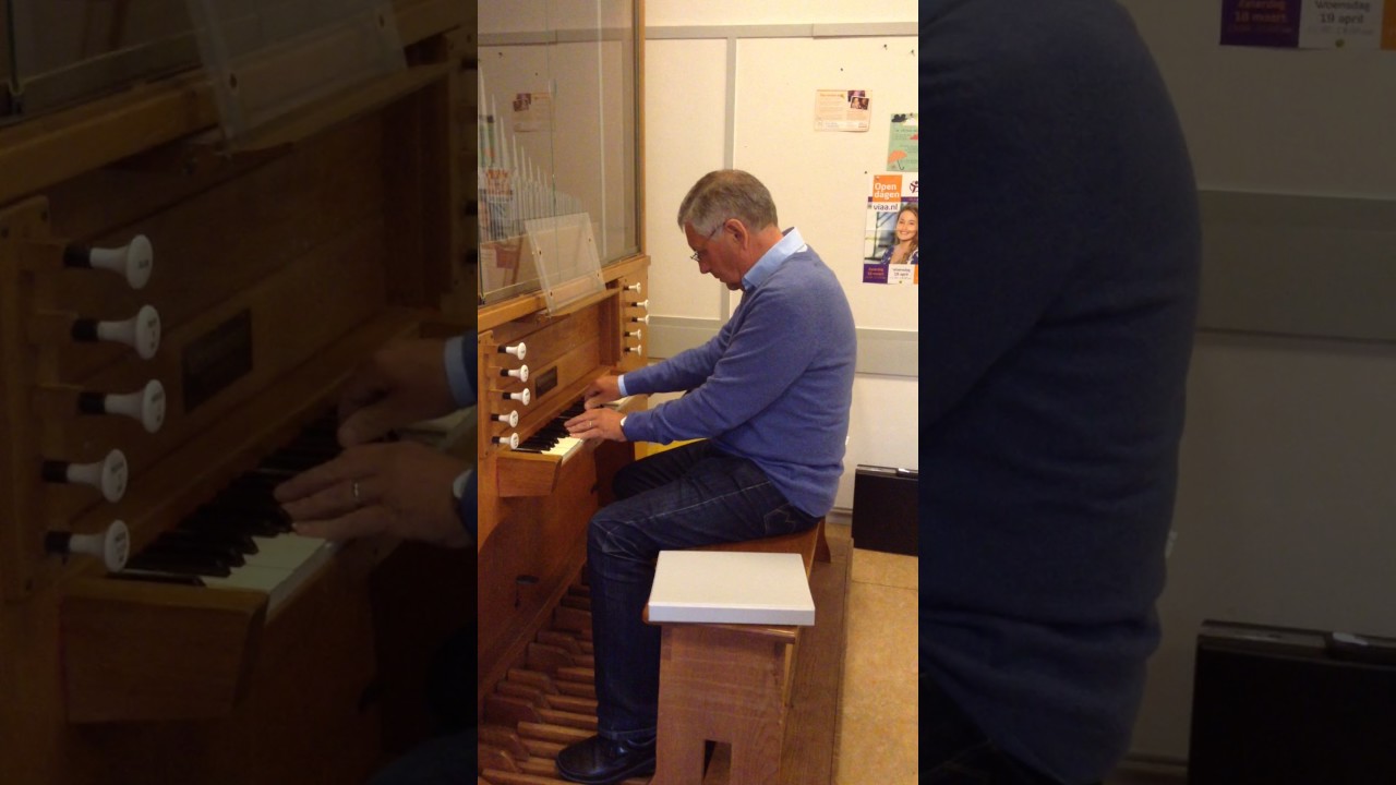 Flentrop pipe organ positiv sound exemple