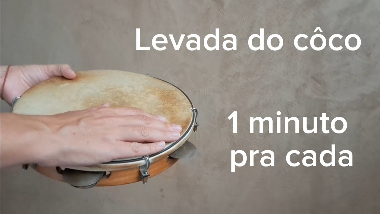 Fui acrescentando graves no 2⁰ tempo a cada minuto | LEVADA DO CÔCO 🥥 #pandeiro
