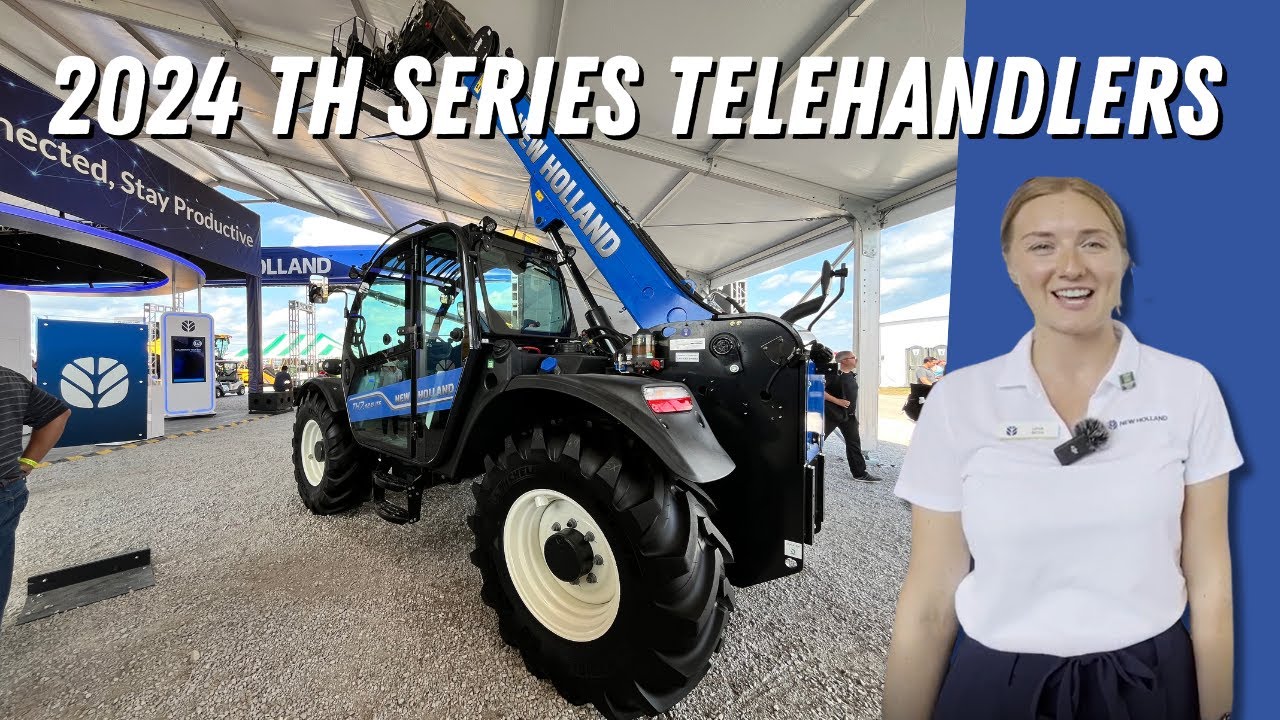 What's New with 2024 New Holland TH Series Telehandlers?