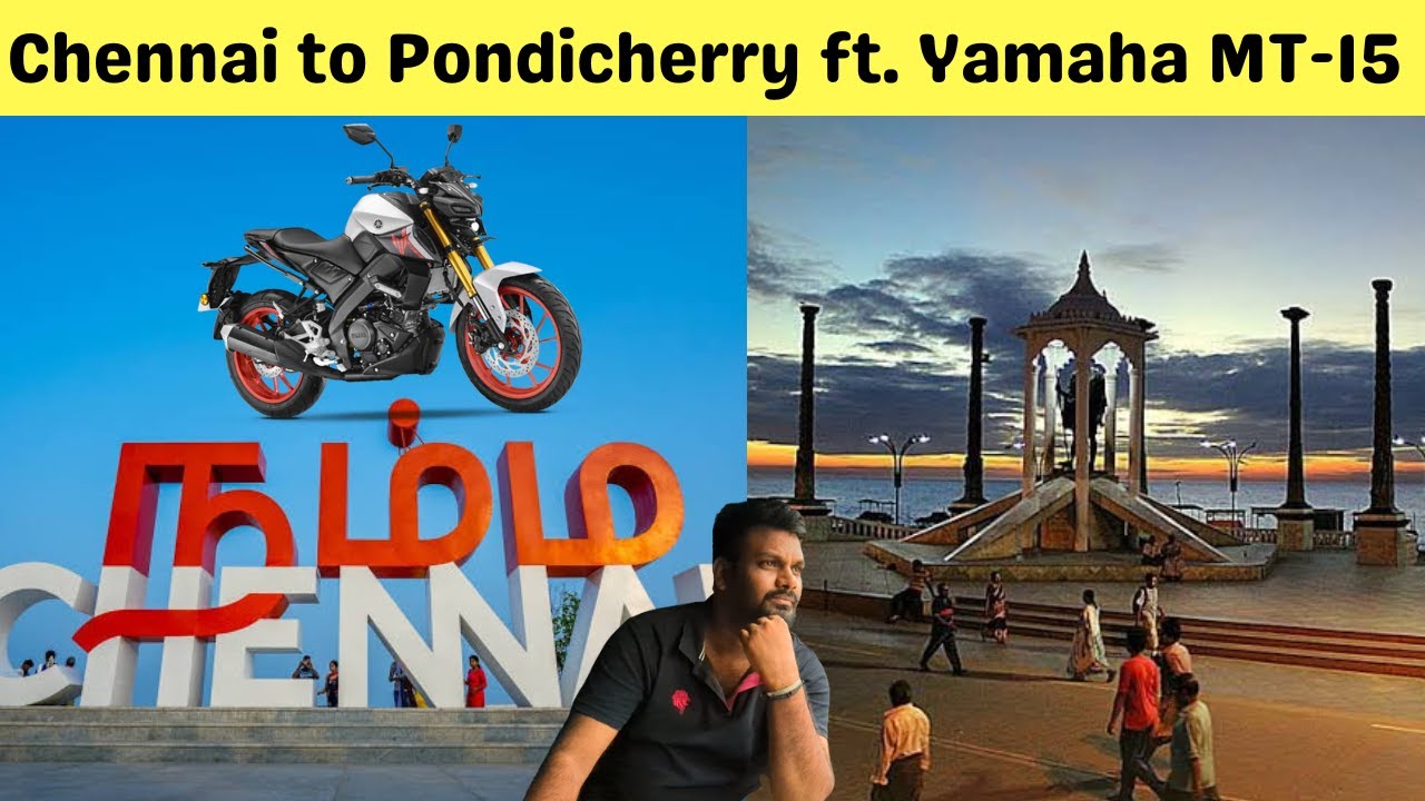 chennai to pondicherry bike ride | ft. Yamaha MT-15 | ECR Bike Ride #shiva #ttf #ttfvasan