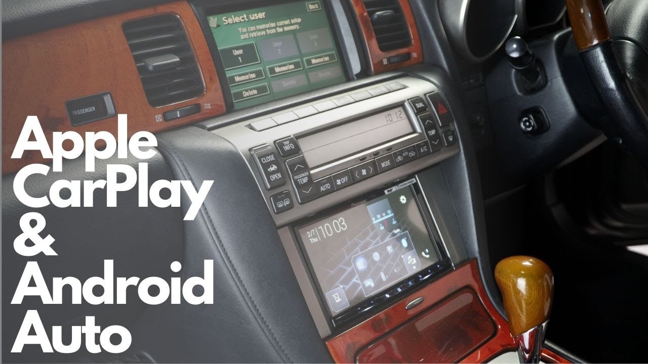 Lexus SC430 с новым двухдиновым головным устройством Pioneer!